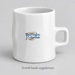 Adatepe Organic-Facet Porcelain Mug — gallery view 1