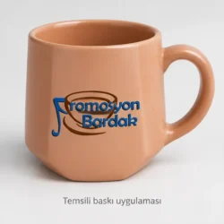 Alaçatı Üç Yüzlü Seramik Kupa
