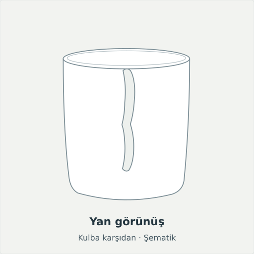 Alucra: Yan görünüş, Kulba karşıdan · Şematik