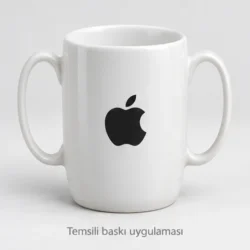 Amasra Two-Handle Porcelain Mug — gallery view 2