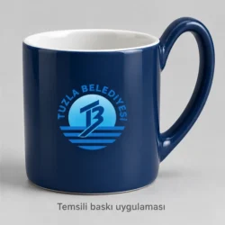 Arhavi High-Handle Ceramic Mug — gallery view 3