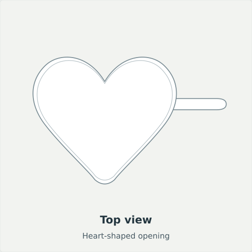 Bayburt: Top view, Heart-shaped opening