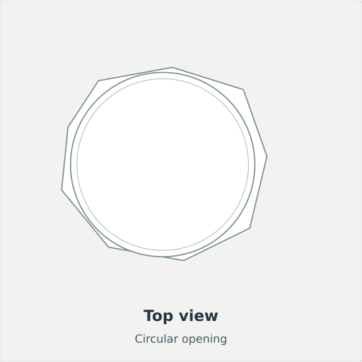 Beyşehir: Top view, Circular opening