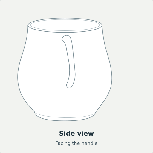Birgi: Side view, Facing the handle