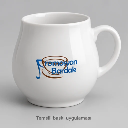 Birgi Rounded-Body Porcelain Mug