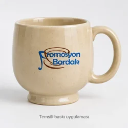 Bozcaada Footed Ceramic Mug — gallery view 5