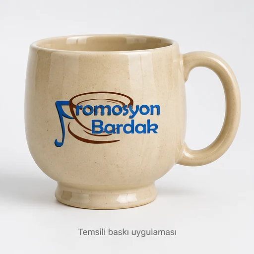 Bozcaada Footed Ceramic Mug