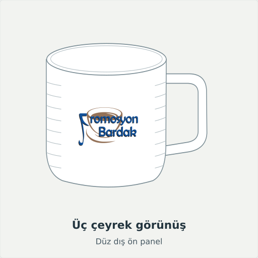 Cide: Üç çeyrek görünüş, Düz dış ön panel