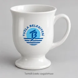 Cumalikizik Footed Tulip Porcelain Mug — gallery view 3