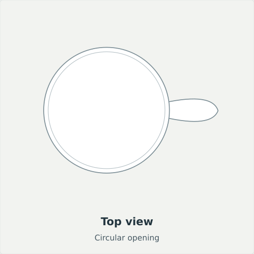 Geyve: Top view, Circular opening