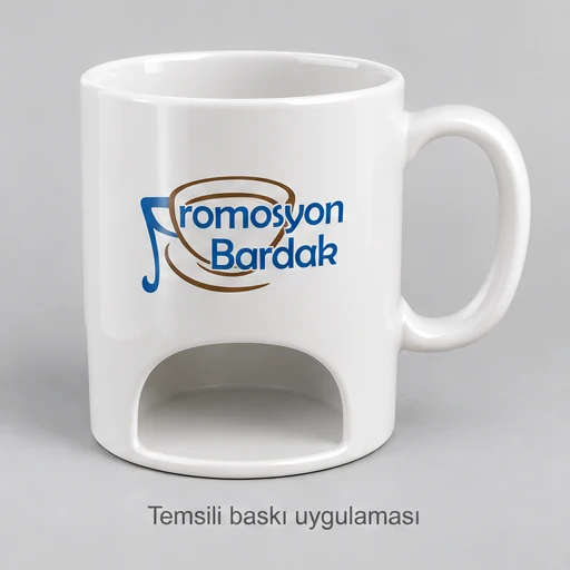 Geyve Under-Base Biscuit Porcelain Mug