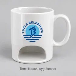 Geyve Under-Base Biscuit Porcelain Mug — gallery view 3
