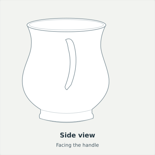 Göynük: Side view, Facing the handle
