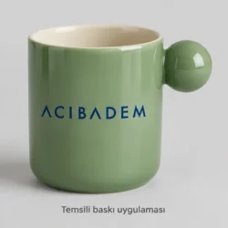 Gümüşhane Ball-Grip Stoneware Mug — gallery view 4