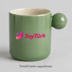 Gümüşhane Ball-Grip Stoneware Mug — gallery view 2
