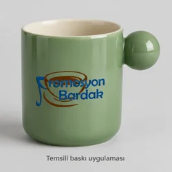 Gümüşhane Ball-Grip Stoneware Mug — gallery view 1