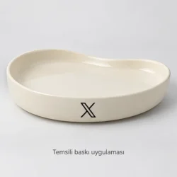 Hacıbektaş Asymmetric Serving Plate — gallery view 4