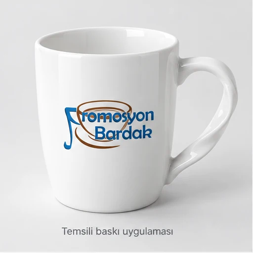 Ibradi Twist-Handle Bone Porcelain Mug