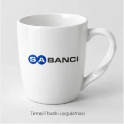 Ibradi Twist-Handle Bone Porcelain Mug — gallery view 2