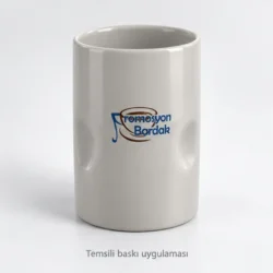 Kaş Handleless Ceramic Coffee Cup — gallery view 5