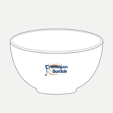Kazdağı Deep Noodle Bowl – schematic logo on the exterior wall, outer front