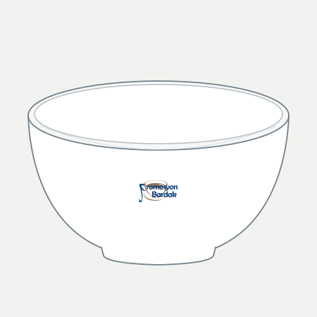 Kazdağı Deep Noodle Bowl – schematic logo on the exterior wall, smaller logo