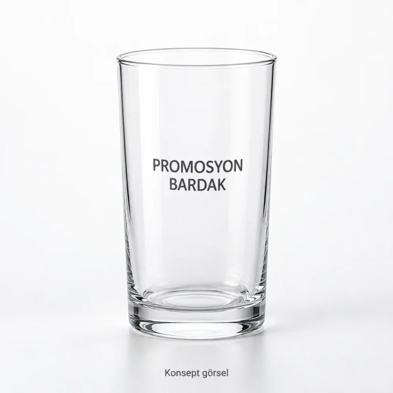 Concept tumbler showing dark lettering on transparent glass