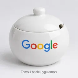 Marmaris Lidded Porcelain Sugar Bowl — gallery view 3