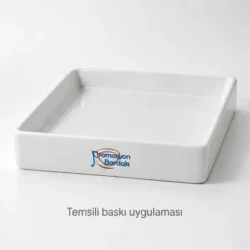 Mustafapaşa Square Serving Tray — gallery view 1