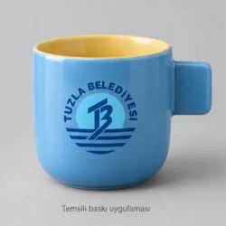 Narman Tab-Handle Stoneware Mug — gallery view 3