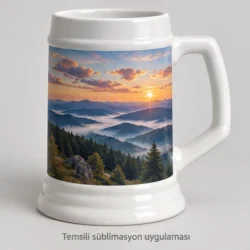 Nemrut Süblimasyon Seramik Stein Kupa