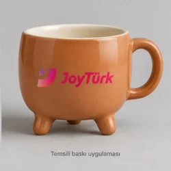 Oltu Three-Footed Stoneware Mug — gallery view 2