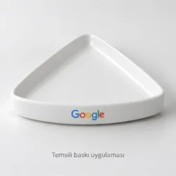 Ortahisar Triangular Dessert Plate — gallery view 3