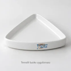 Ortahisar Triangular Dessert Plate — gallery view 5