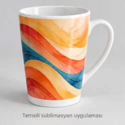 Patara Sublimation Latte Mug — gallery view 4