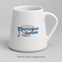 Polonezkoy Inverted-Taper Porcelain Mug — gallery view 1