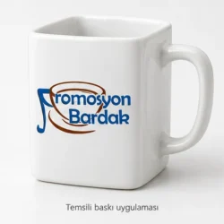 Safranbolu Square-Body Porcelain Mug — gallery view 1