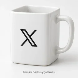 Safranbolu Square-Body Porcelain Mug — gallery view 4