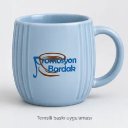 Seferihisar Fluted Ceramic Mug — gallery view 1