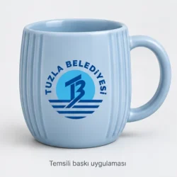 Seferihisar Fluted Ceramic Mug — gallery view 2