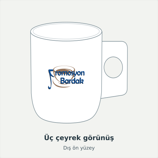 Şile: Üç çeyrek görünüş, Dış ön yüzey