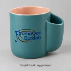 Şiran Side-Pocket Stoneware Mug — gallery view 1