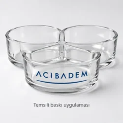 Sümela Three-Compartment Glass Server — gallery view 3