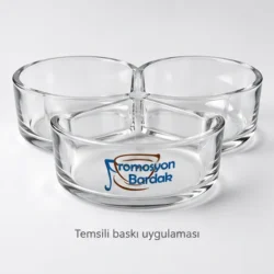Sümela Three-Compartment Glass Server — gallery view 1