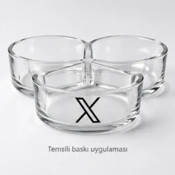 Sümela Three-Compartment Glass Server — gallery view 4
