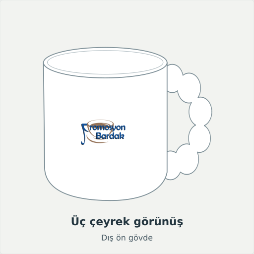 Taşova: Üç çeyrek görünüş, Dış ön gövde