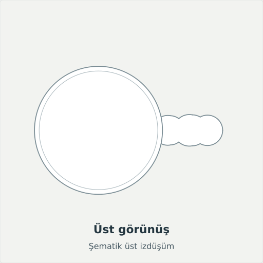 Taşova: Üst görünüş, Şematik üst izdüşüm