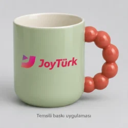 Taşova Beaded-Handle Ceramic Mug — gallery view 2