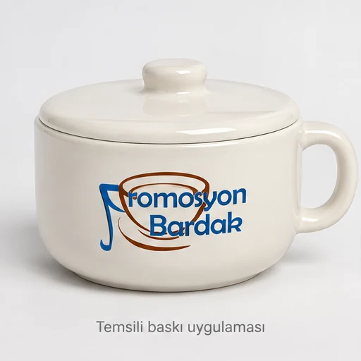 Tire Lidded Soup Mug