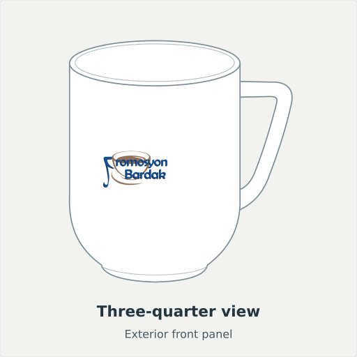 Trilye: Three-quarter view, Exterior front panel